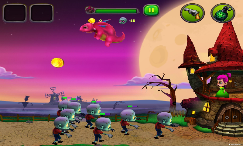 Zombie Defense:Smash & Crash - screenshot