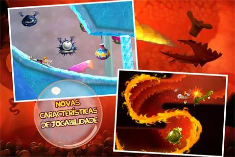   Rayman Fiesta Run: captura de tela 