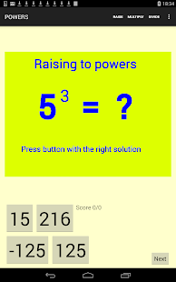 How to download POWERS AND EXPONENTS Anthericum unlimited apk for pc