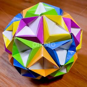 Star Ball (Origami) by Zoelman Rf - Artistic Objects Other Objects