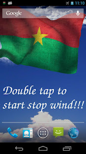 3D Burkina Faso Flag Live Wallpaper(圖1)-速報App