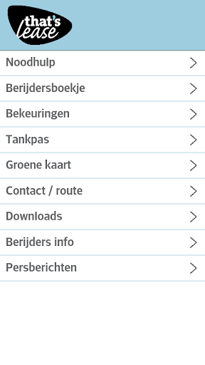That’s Lease Berijders App