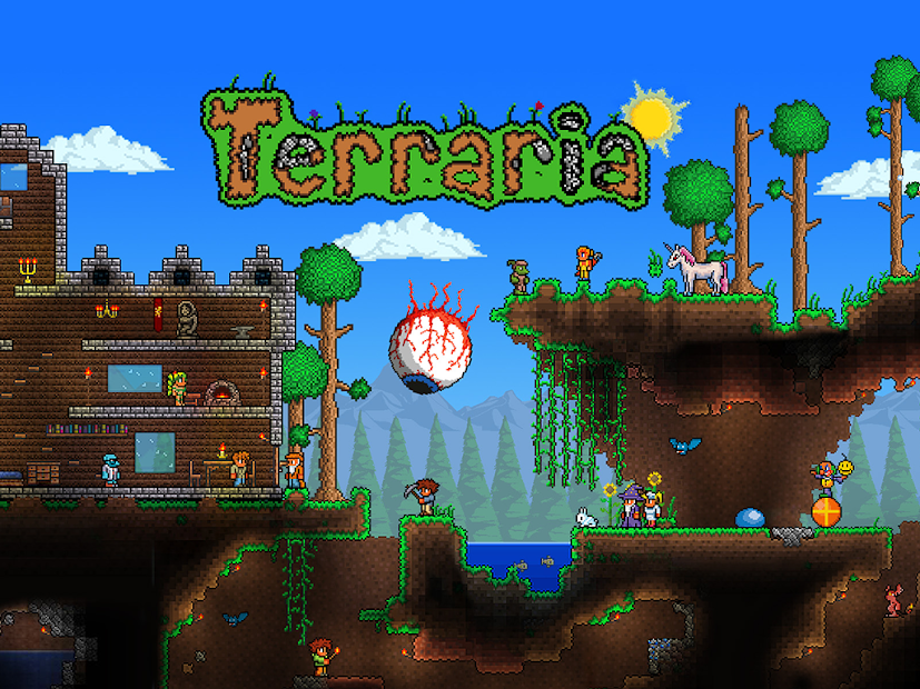 install Terraria. in PC 2018 