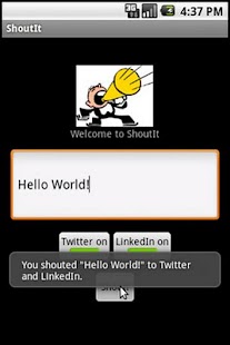 ShoutIt! Screenshots 1
