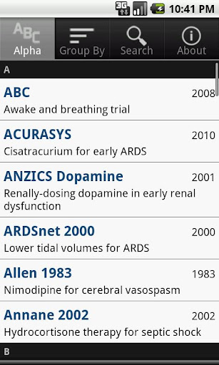 ICU Trials Lite by ClinCalc