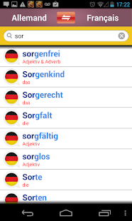 Dictionnaire allemand-français(圖3)-速報App