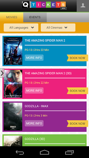 Qatar Movie Tickets