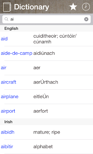 Irish English Dictionary