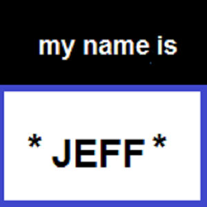 My name is jeff.apk 2.3.3