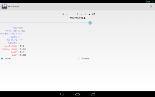 Network "Swiss-Army-Knife" Screenshot