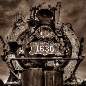 Old 1630 by Michelle Cox - Transportation Trains