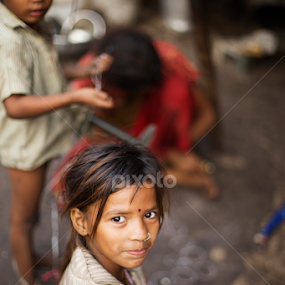 impish glance by Vidhya Venkataraman - Babies & Children Children Candids