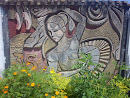 Mural La Mujer Y El Abanico