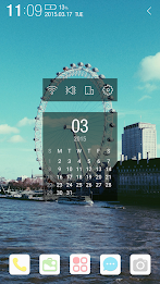 London Eye Atom Theme poster 2