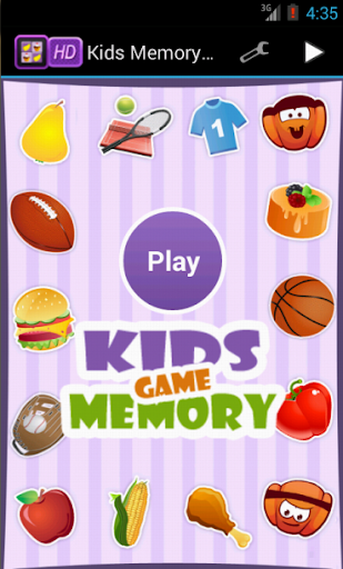 Memory Game For Kids