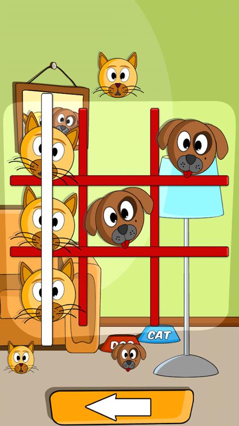 Android application Cat Dog Toe screenshort