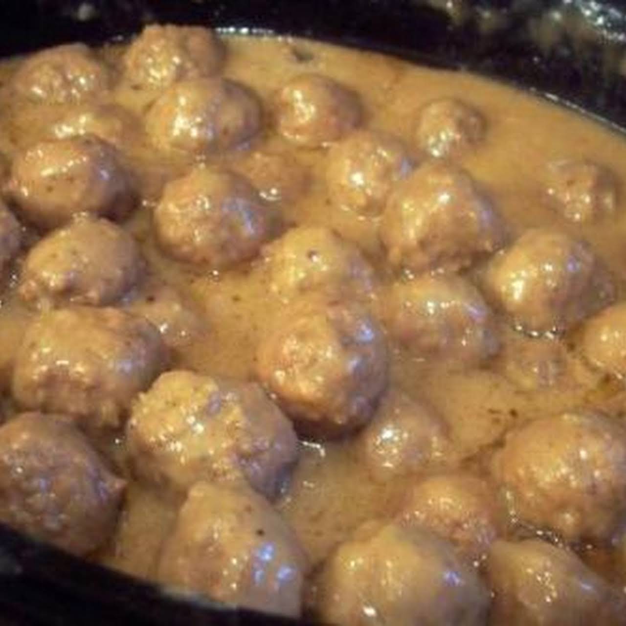 French Onion Meatballs