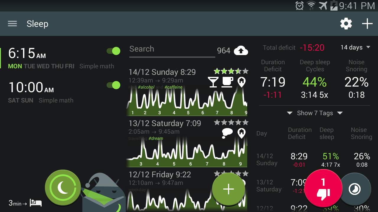 Sleep as Android - screenshot
