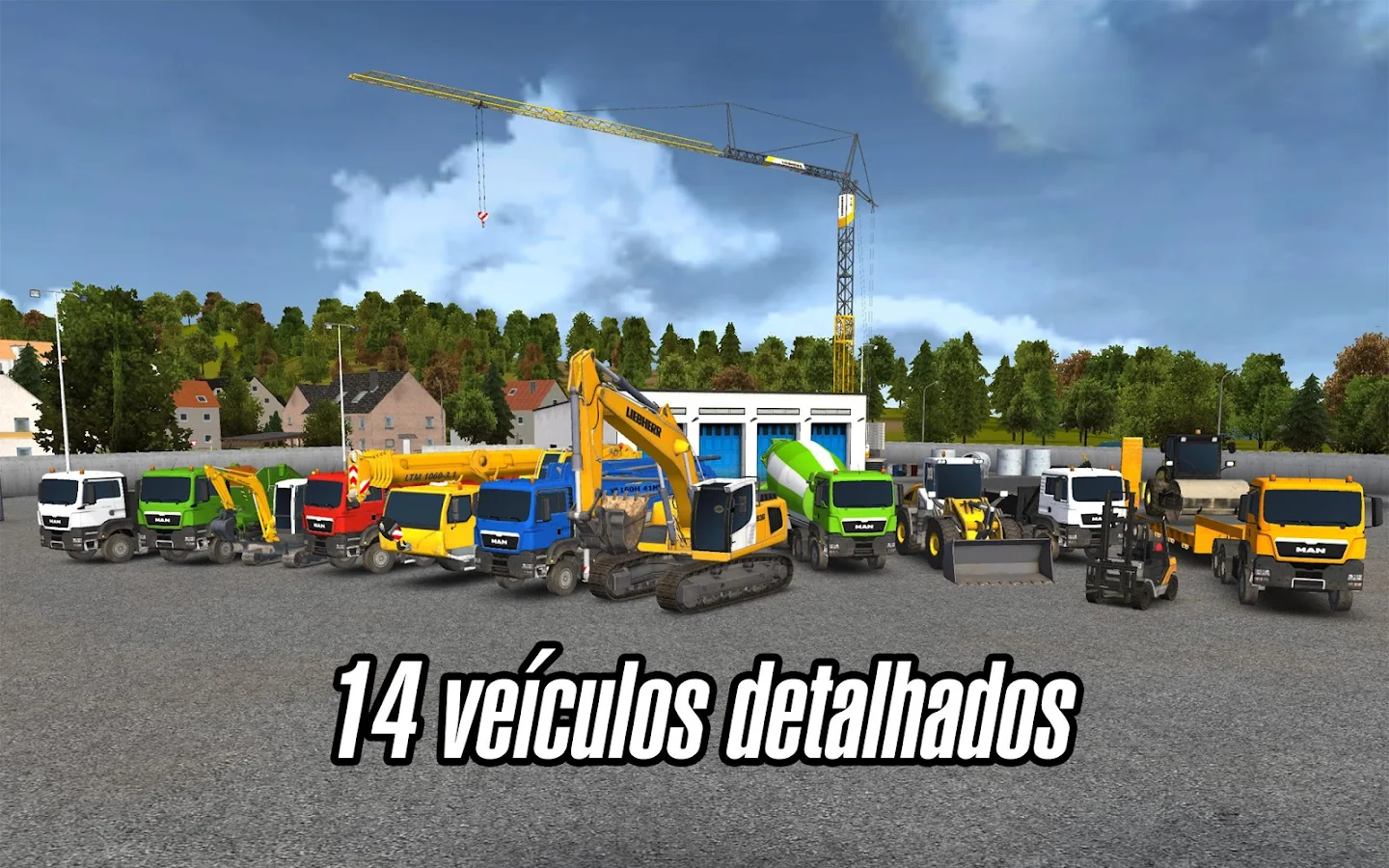   Simulador de construção 2014: captura de tela 