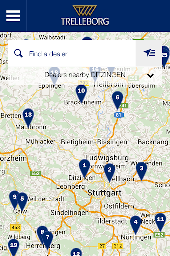 Trelleborg Dealer Locator