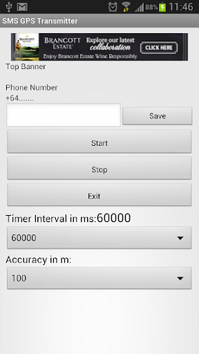 SMS GPS Transmitter Trial