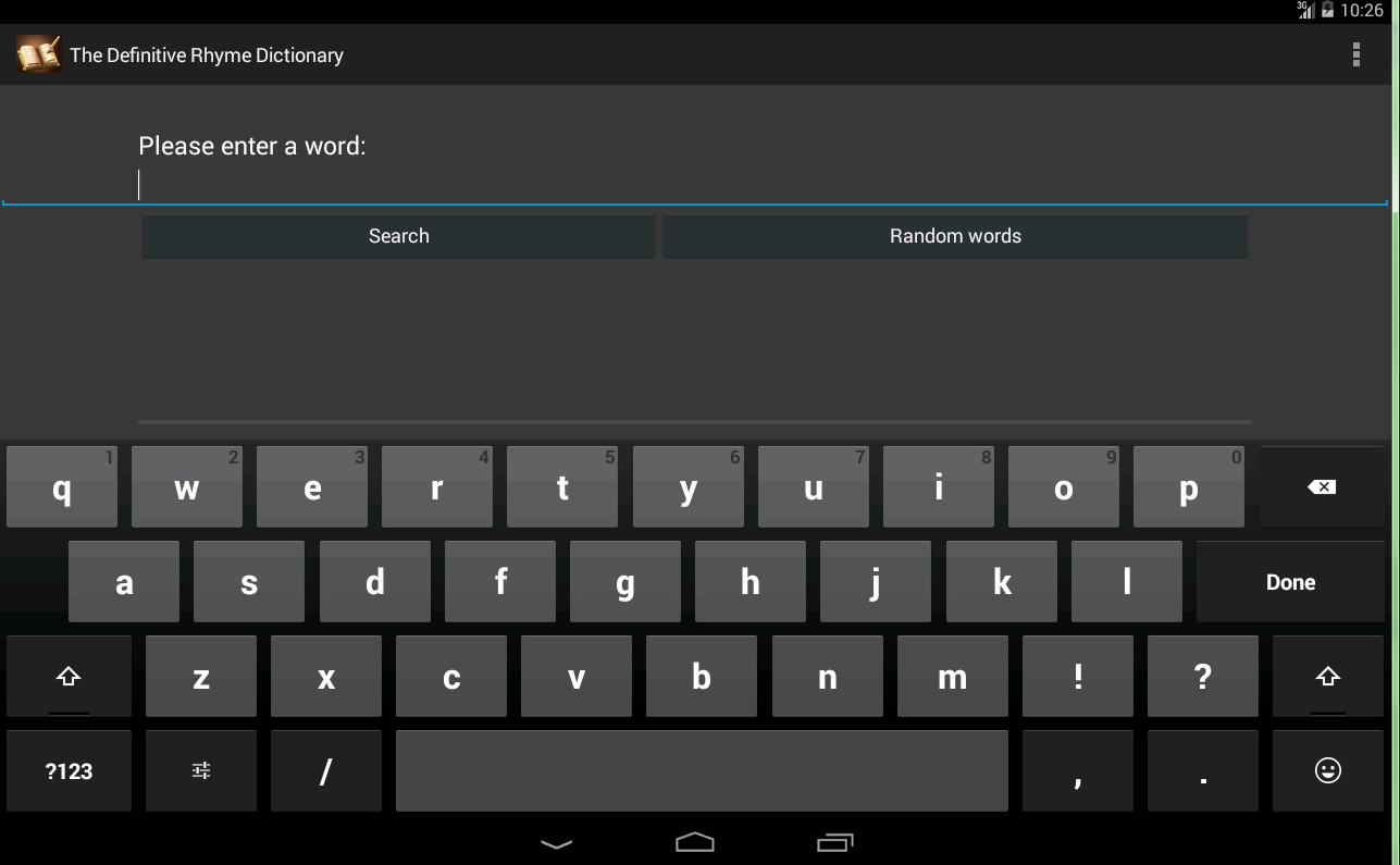 Rhyming Dictionary For Blackberry