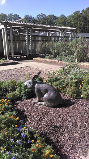 Vegetable Garden Rabbit Sculpture