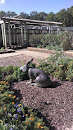 Vegetable Garden Rabbit Sculpture