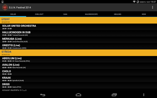 【免費生活App】S.U.N. Festival 2014 Timetable-APP點子