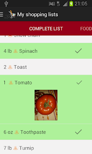 Easy Shopping-List Screenshots 5