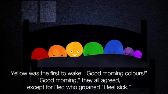 Red in Bed: kids book - screenshot thumbnail