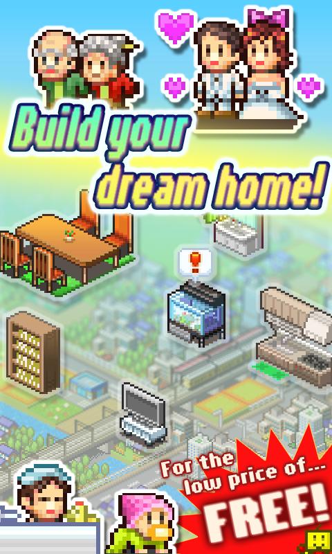 Android application Dream House Days screenshort