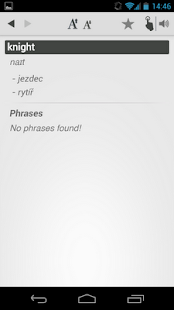 Free Dict Czech English - náhled