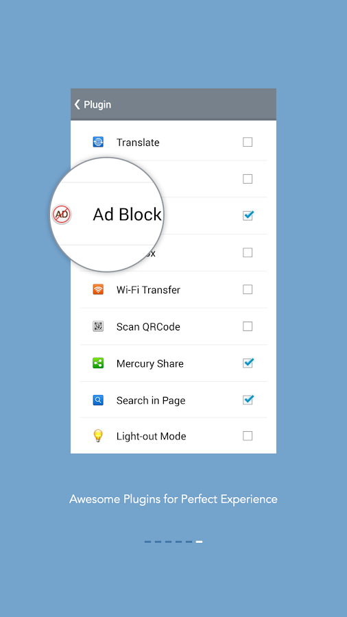 Mercury Browser - screenshot