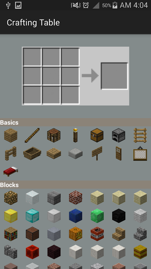 Crafting Table for Minecraft - Android Apps on Google Play