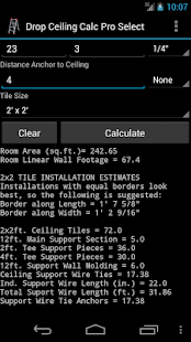 Free Download Drop Ceiling Calc Pro Select APK