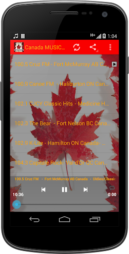 【免費音樂App】Canada MUSIC Radio-APP點子