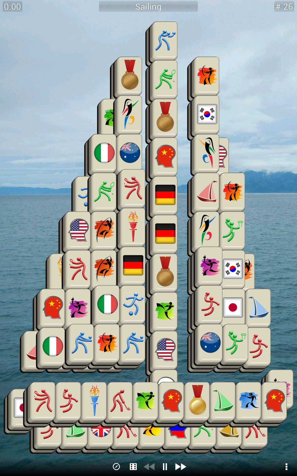 Android application Mahjong Pocket Sports screenshort