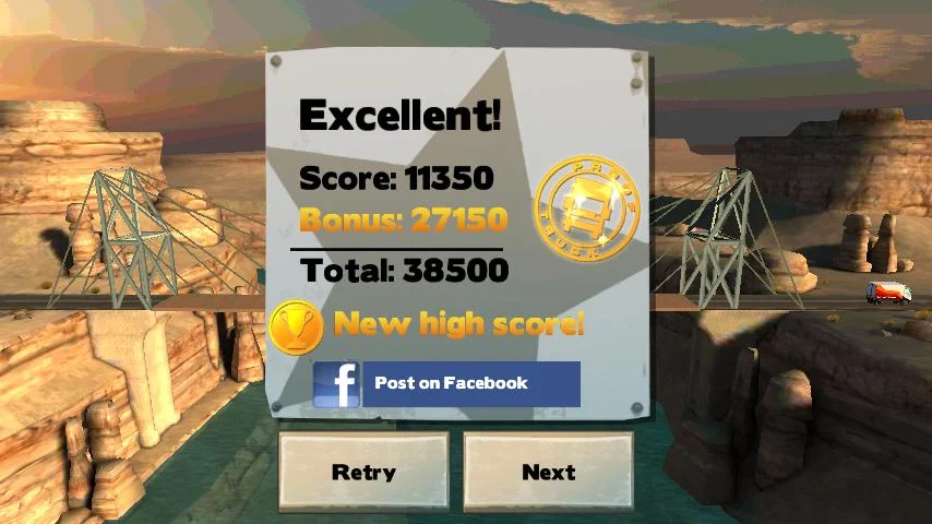 Bridge Constructor FREE - screenshot