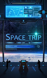 Space trip GO Launcher Theme poster 1