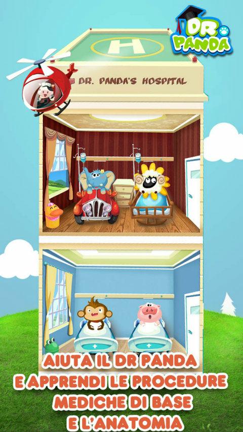 Android application Dr. Panda Hospital screenshort