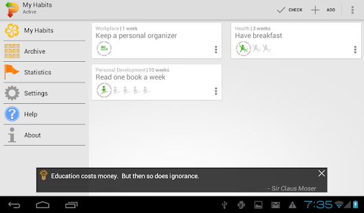 Habitizer Productivity Habits Screenshots 6