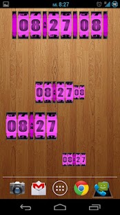 Download 3D Rolling Clock PINK APK