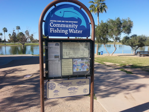 Cesar Chavez Park Community Fishing Water South West Signage