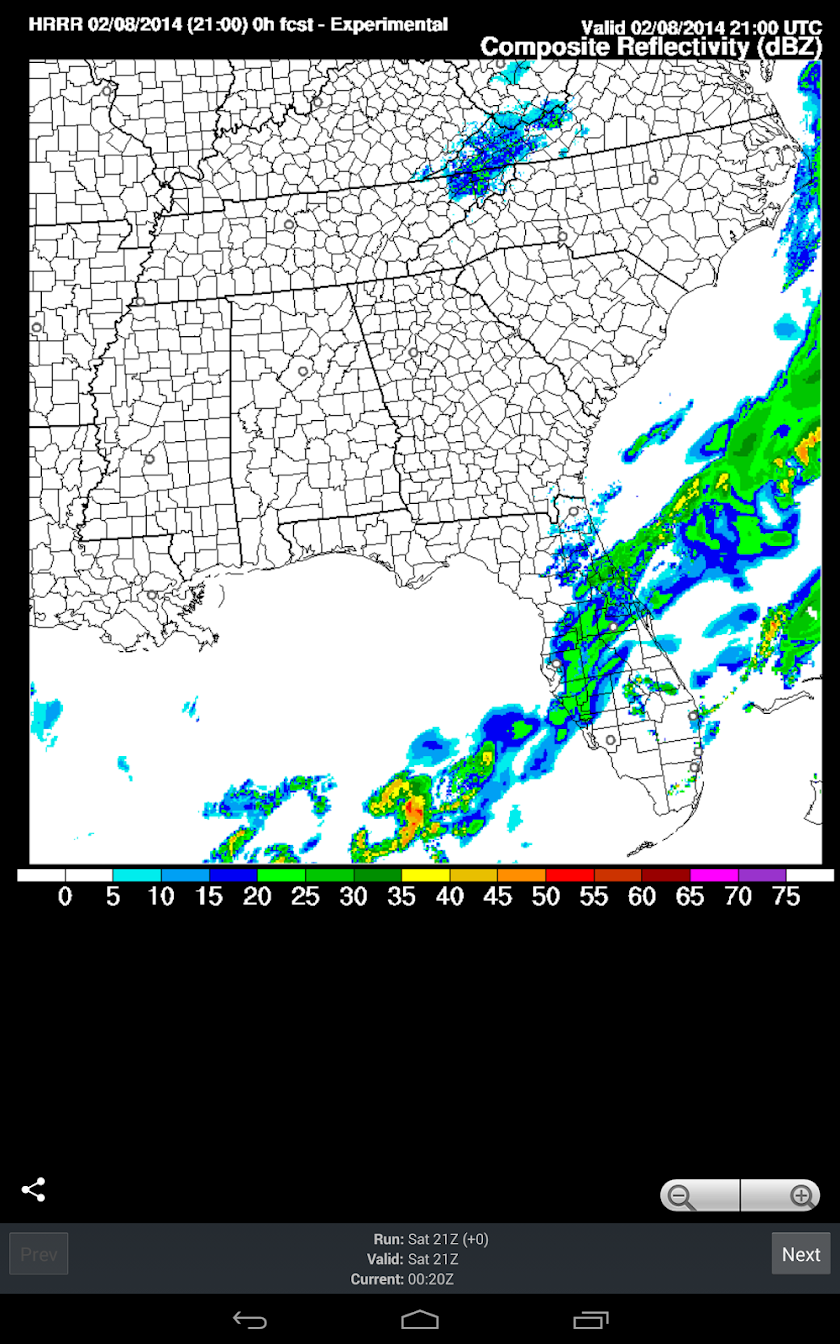 HRRR Viewer Screen 2