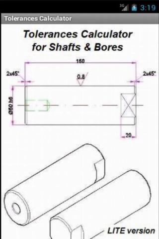 Tolerances calculator LITE