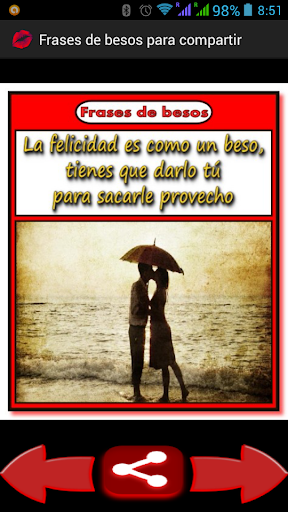 Frases de besos para compartir