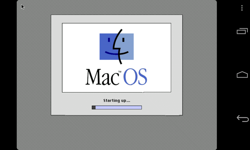 Mini vMac II Screen 1