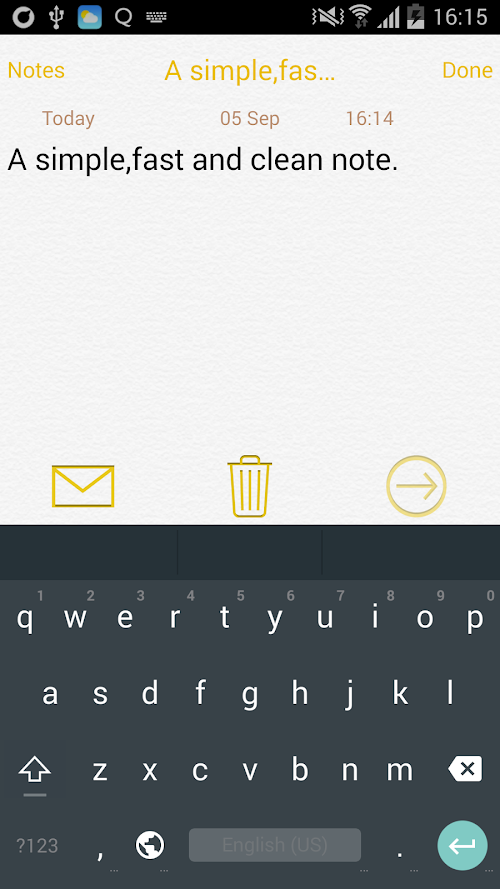 Android application Notes+ - Simple, Clean, Fast screenshort