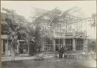 Grote villa in Simpangampat in aanbouw